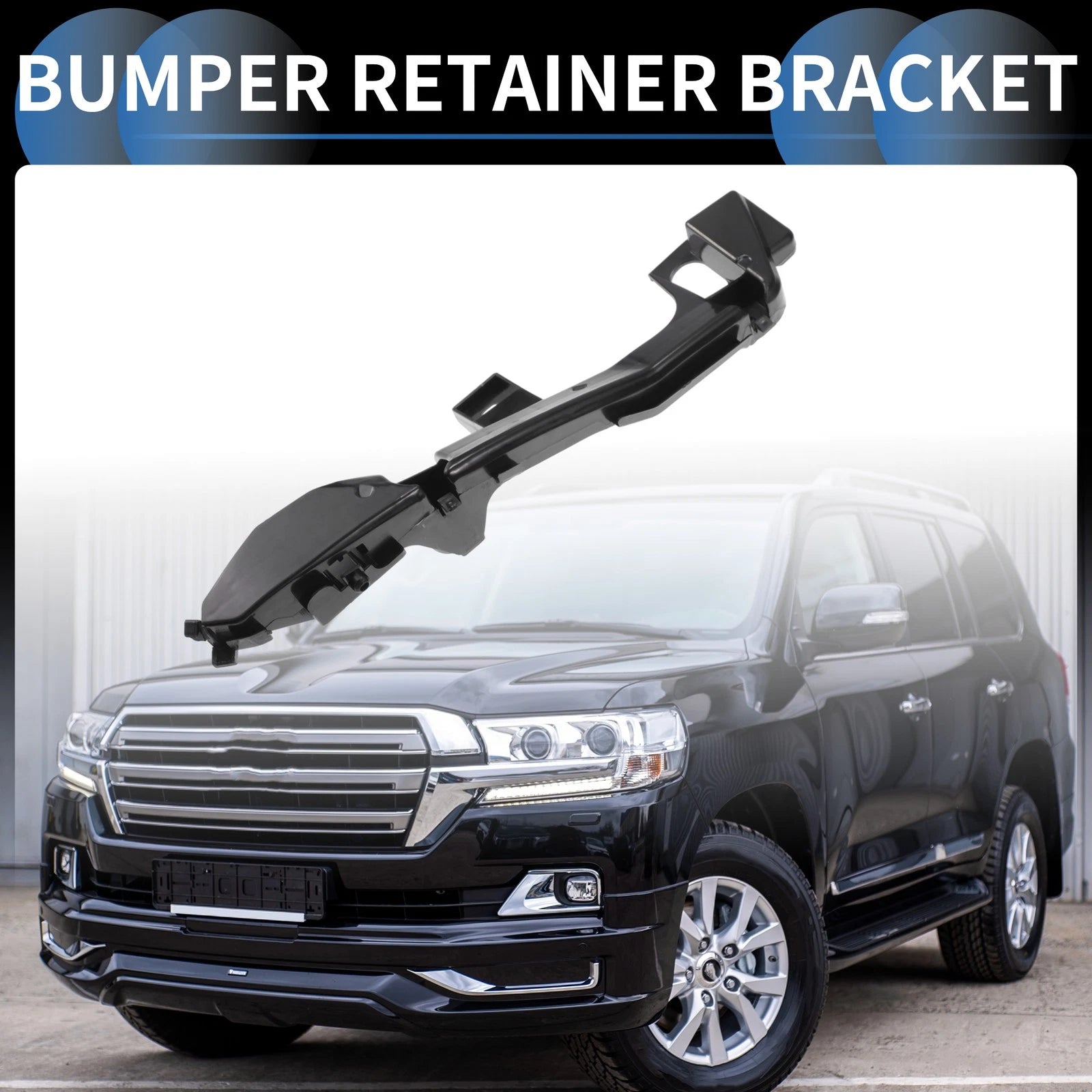 Left Front Bumper Retainer Bracket for Toyota Land Cruiser Prado (2002–2009)