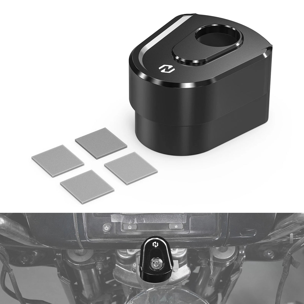 Ignition Switch Panel Trim Cover for Harley Street Glide FLHX FLHXS (2014–2023)