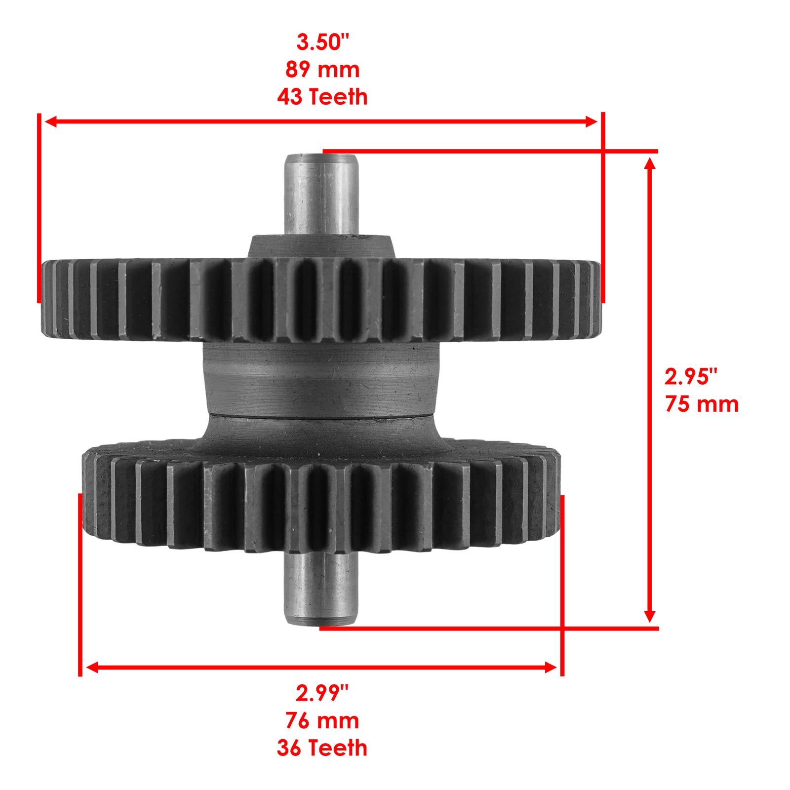 Starter Idler Gear OEM Replacement for Yamaha Outboard 2–Stroke (1980–2000)
