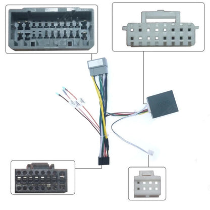 16 Pin Power Cable Adapter with Canbus Box for Jeep Grand Cherokee WK (2005–2010)