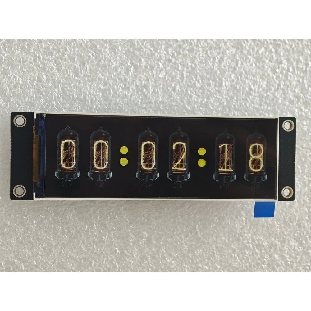 Retro Flip Card Desk Clock with Date Display - 5 Adjustable Brightness Levels