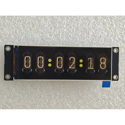 Retro Flip Card Desk Clock with Date Display - 5 Adjustable Brightness Levels