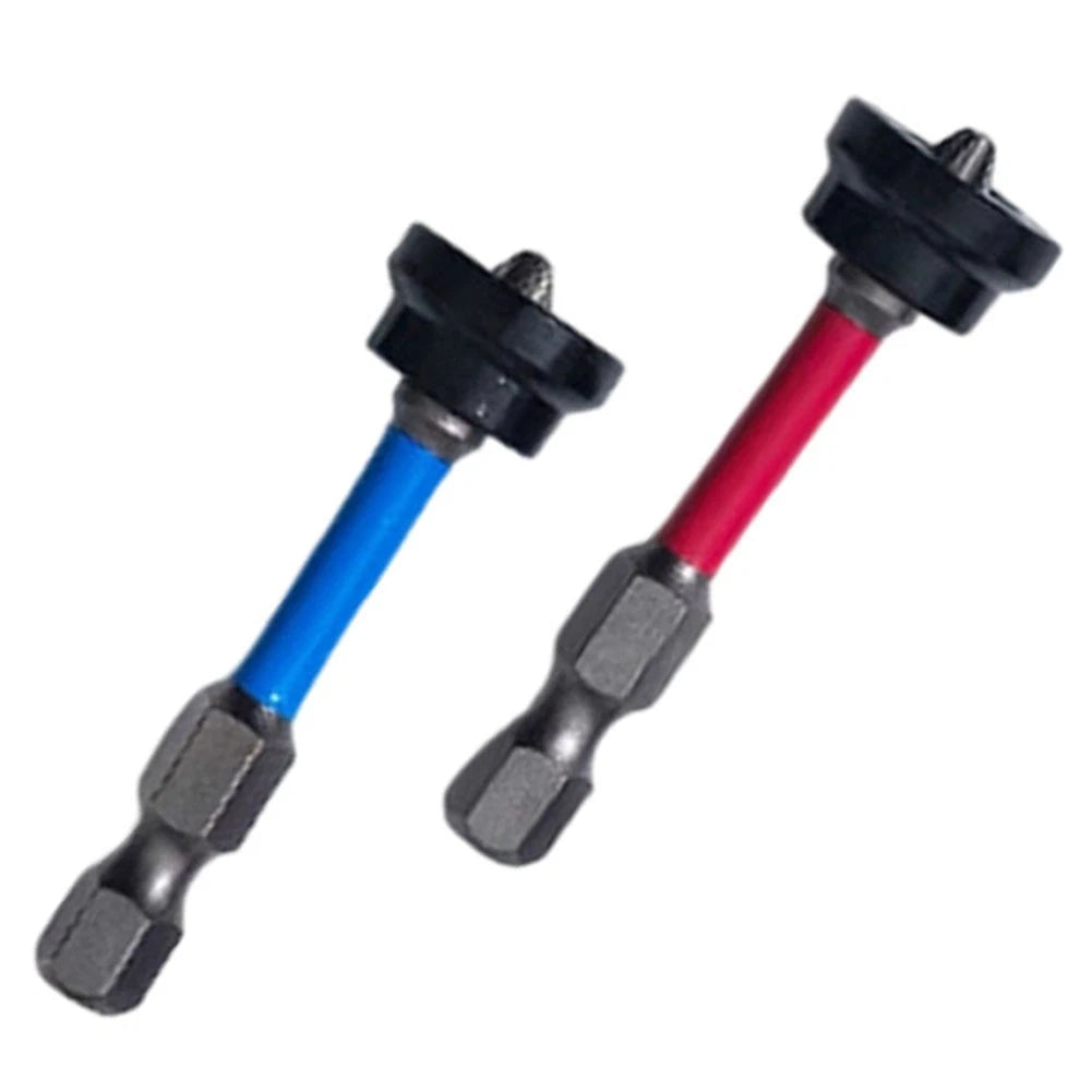 2X Magnetic Cross Head Screwdriver Bits for Plasterboard Positioning (50mm)