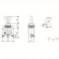3 Position Switch 15A for Marine (Easy Installation)