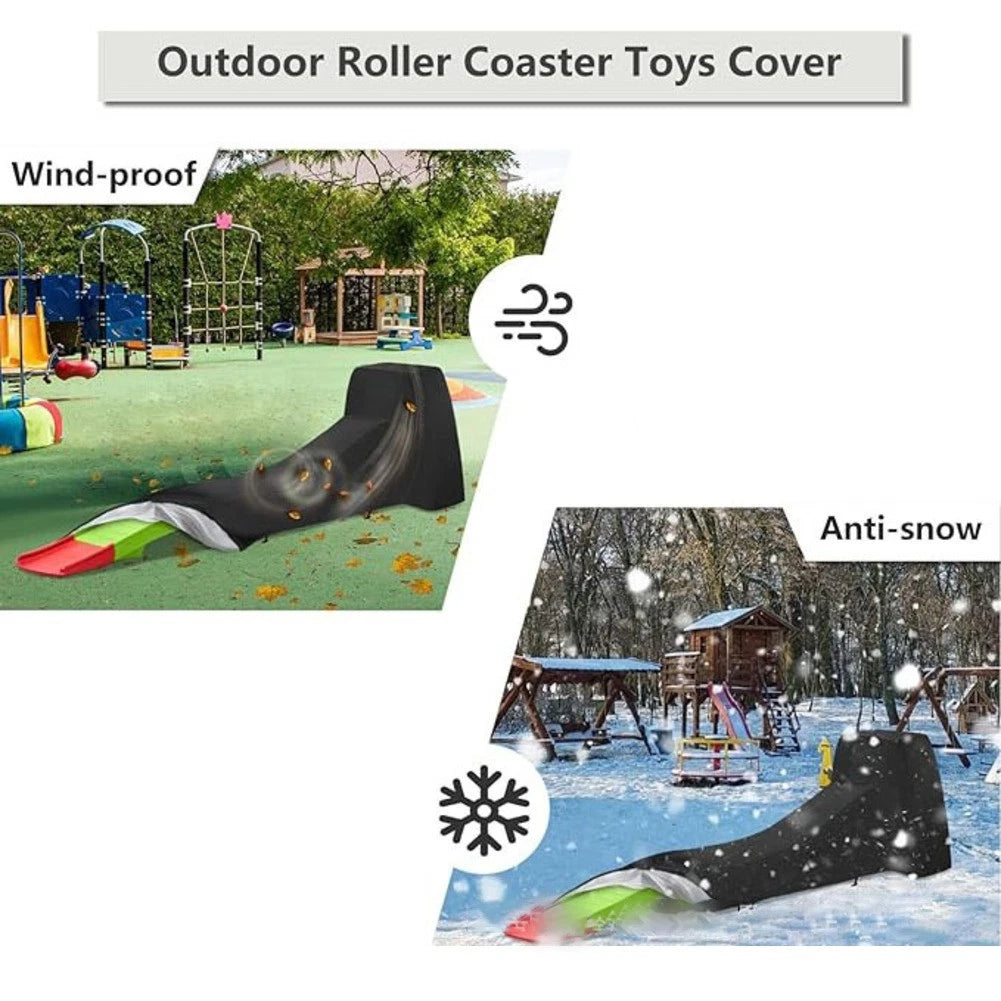 Roller Coaster Cover for Toddler Protection (Debris & Leaf Guard)