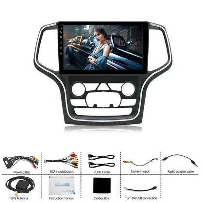10.1'' GPS Navigation Head Unit for Jeep Grand Cherokee (2014–2022)