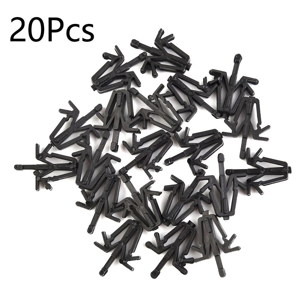20pcs Clips Black Plastic Retainer for (90467-12040)