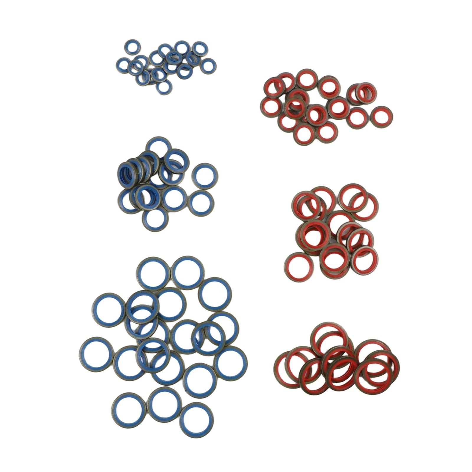 100Pcs Assorted Rubber Sealing Gasket Set for