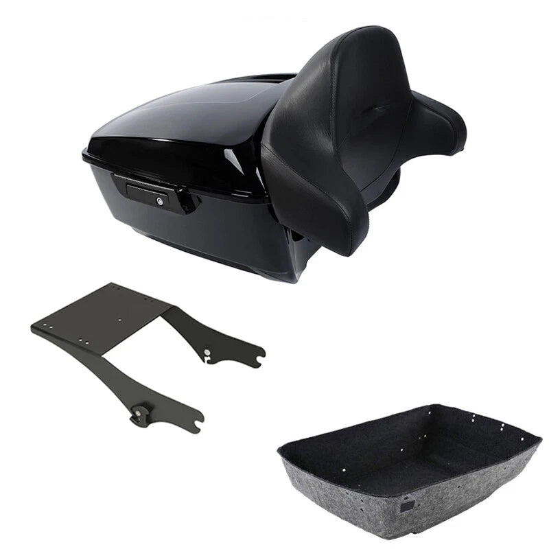 Trunk Backrest Mount Rack for Harley Electra Glide (1997–2008)