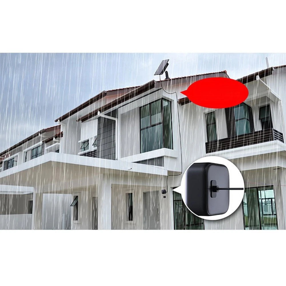 2W Solar Panel Charger with 360° Adjustable Bracket for Outdoor Cameras