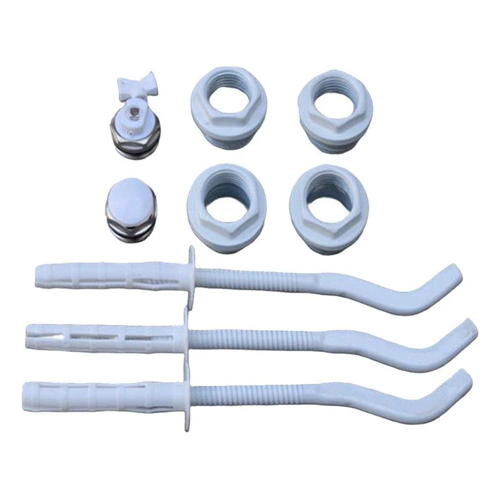 13-Pc Radiator Heater Installation Kit with Connectors and Wall Mount Hooks