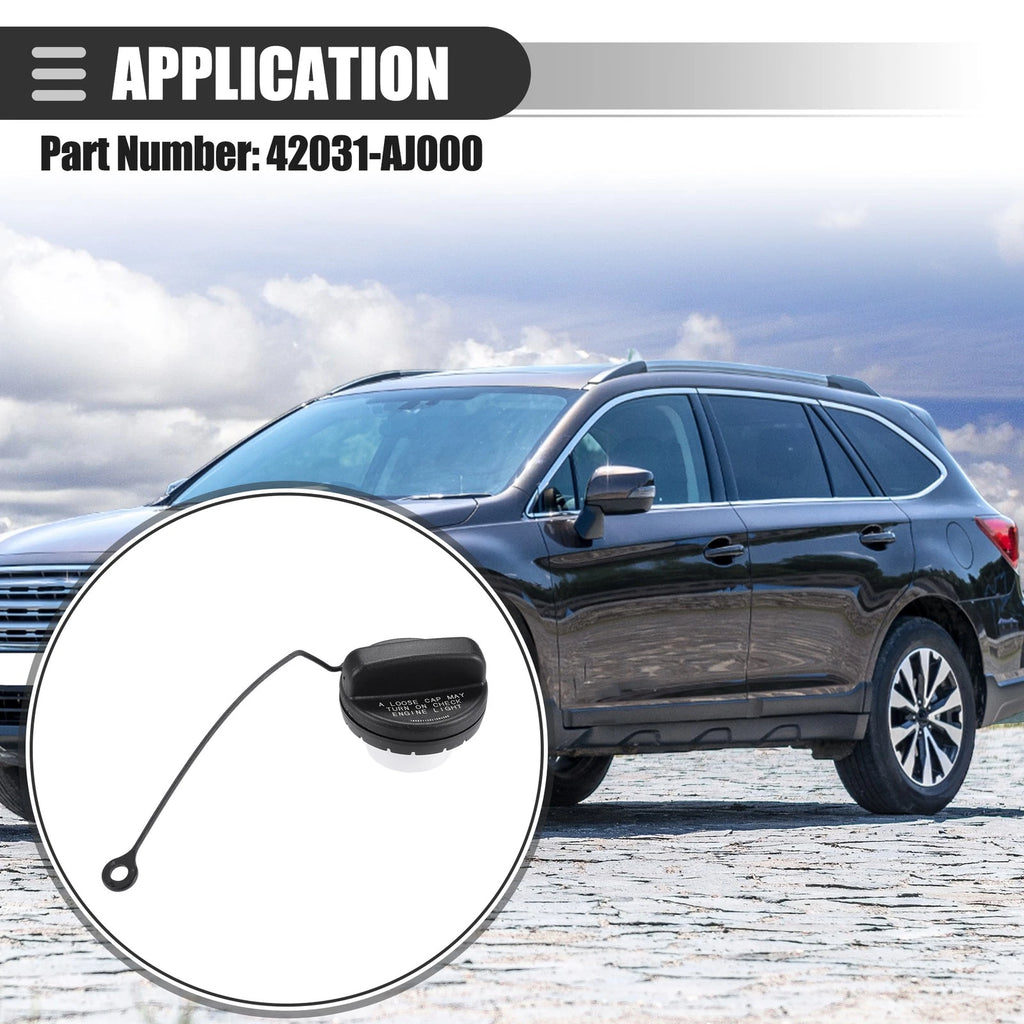 Fuel Gas Cap Replacement for Subaru Outback (2010–2012) Plastic