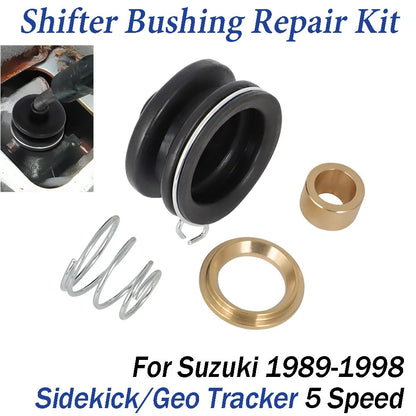Shifter Bushing Repair Kit for Suzuki Sidekick, Geo Tracker (5 Speed)