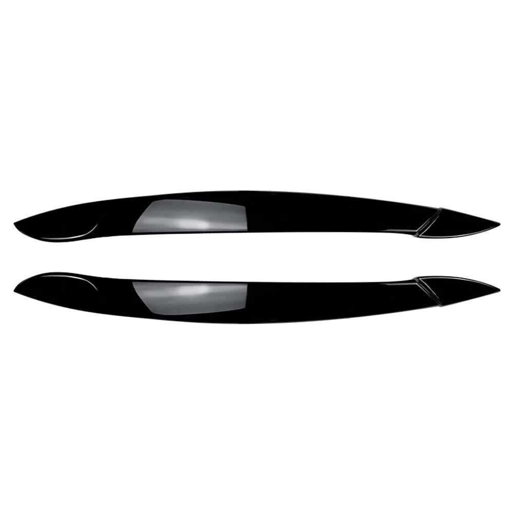 Headlight Lamp Eyelid Eyebrows Lid Cover Trim For BMW X5 E70 2008-2013
