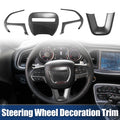 Steering Wheel Sticker Interior Trim Kit for Dodge Challenger 2015-2021