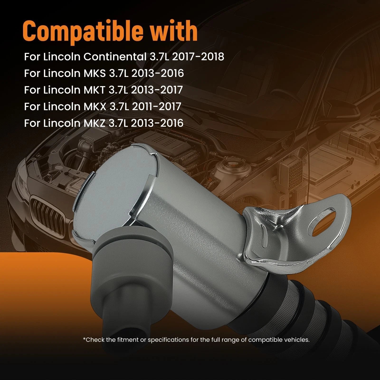Variable Timing Solenoid for Ford Lobo 3.5L (2015–2016) AT4Z6M280B Silver