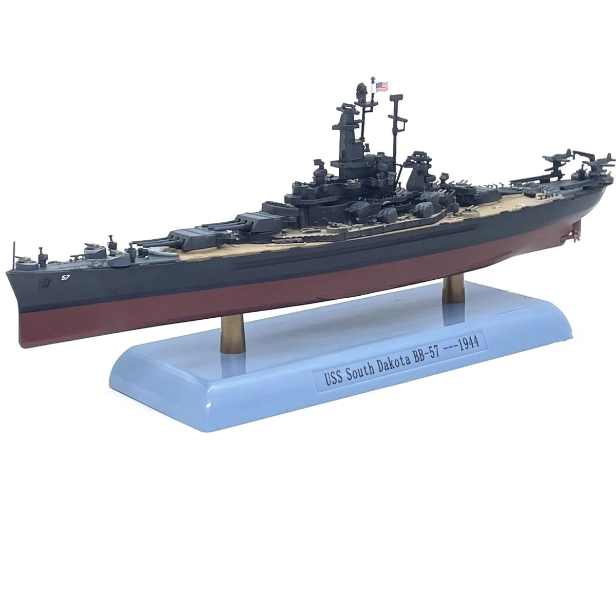1/1000 USS South Dakota BB-57 Battleship Model Souvenir Collection