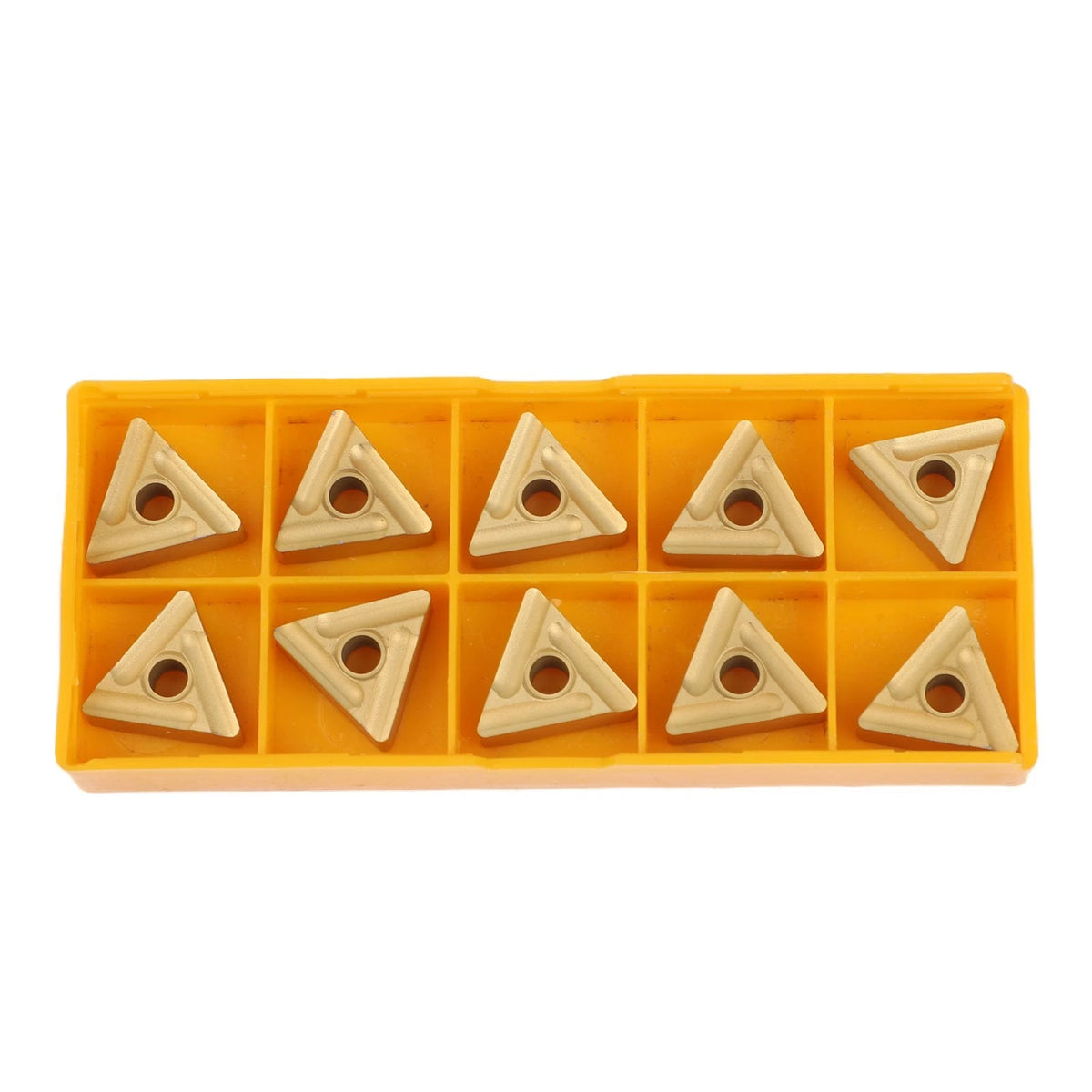 10PCS TNMG160408RS Inserts for CNC Lathes (Steel Stainless Iron Processing)