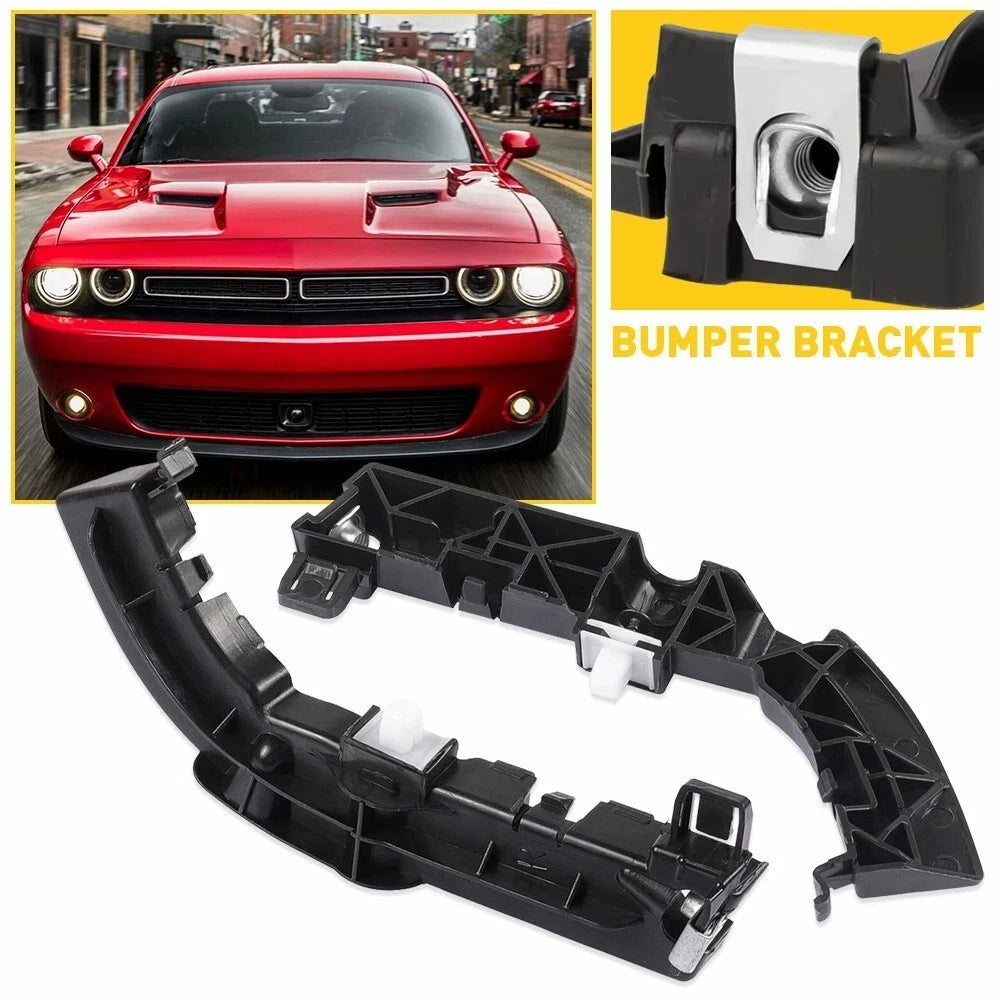 2Pcs Front Bumper Fender Brackets for Dodge Challenger (2008–2021)