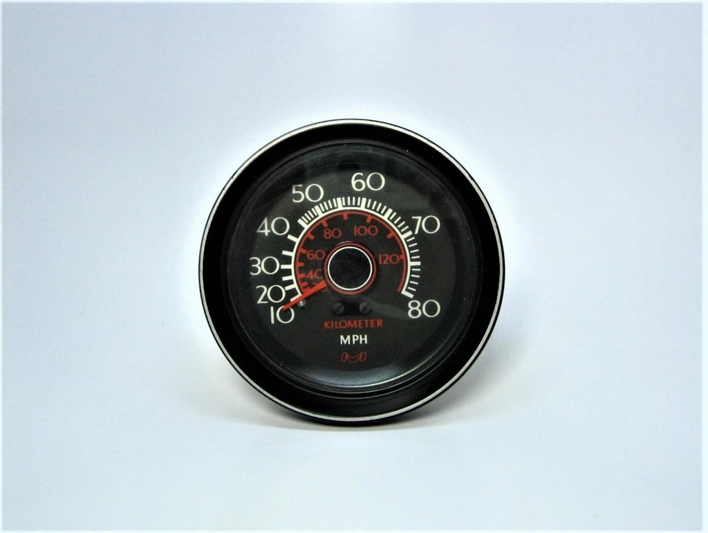Medallion 3-3/4" Black Face Speedometer for Outboard (Gauge Only)