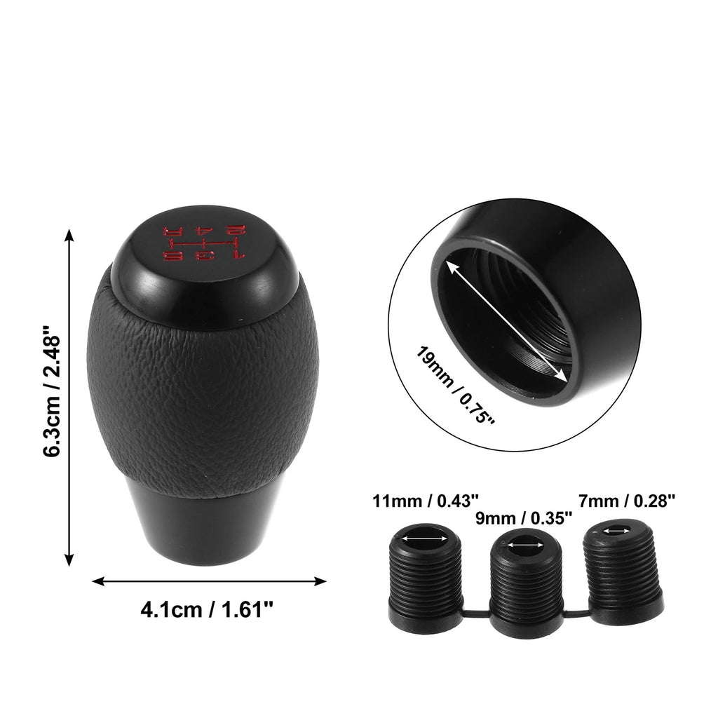 Gear Shift Knob 5 Speed Manual Replacement for Honda Civic (1992–1995)