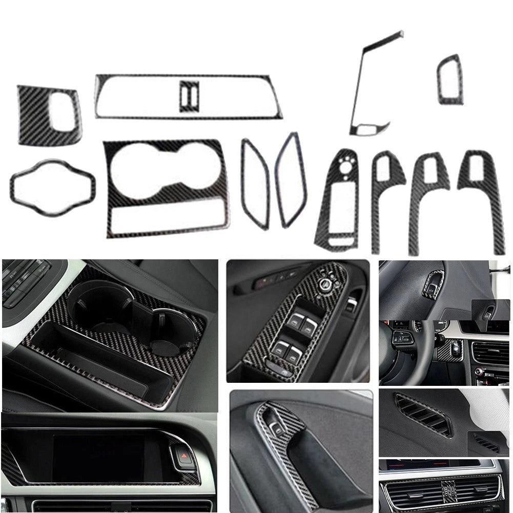 Carbon Fiber Interior Set for Audi A4 B8 (2008–2015)