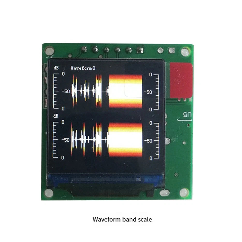 1.3 Inch LCD Music Analyzer with Spectrum Waveform Level Modes