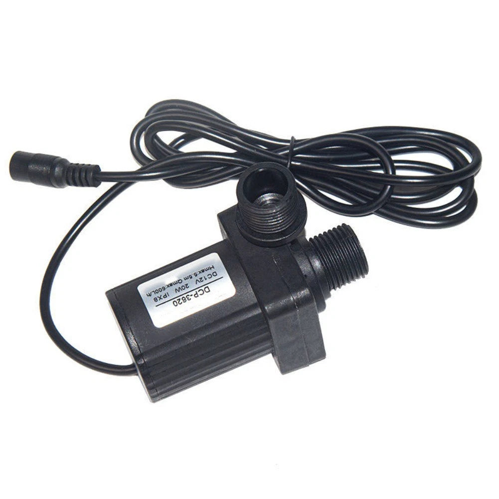 12V Water Circulation Pump for Aquariums (0-70°C)