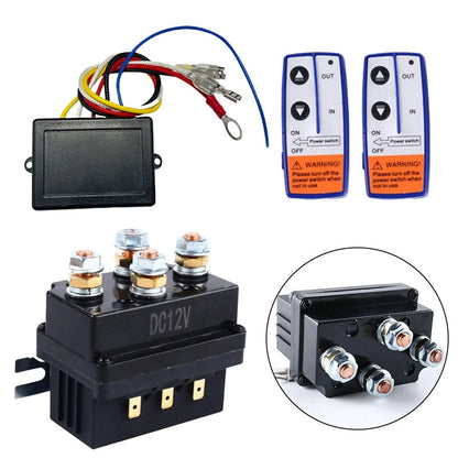 12V Winch Solenoid Relay for Mowers and ATVs (2010–2023)