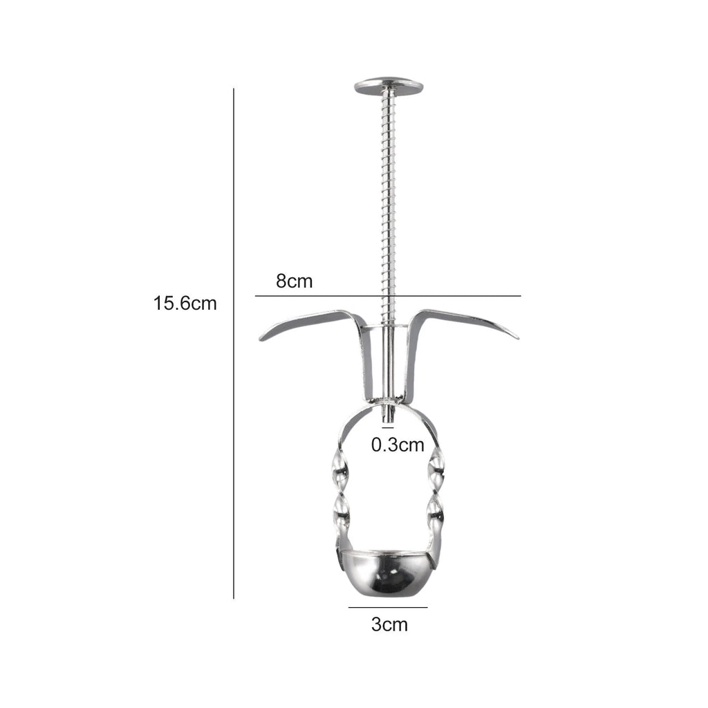 2X Effortless Fruit Core Remover with Automatic Spring Mechanism