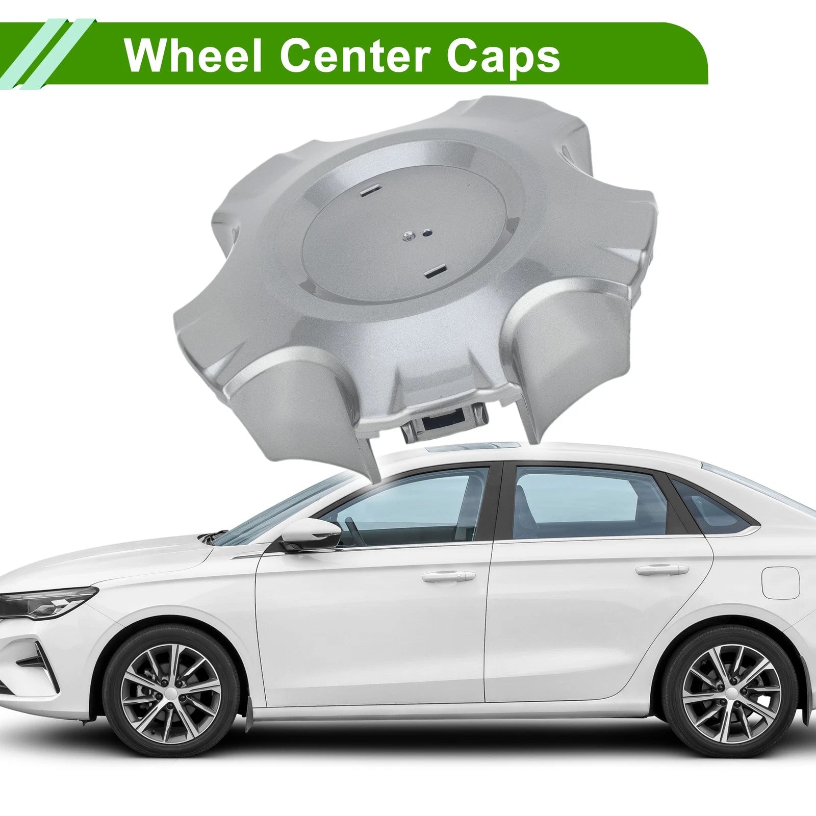 Wheel Center Cap Replacement for Lexus LX570 2008–2011 Titanium Tone 1 Pc