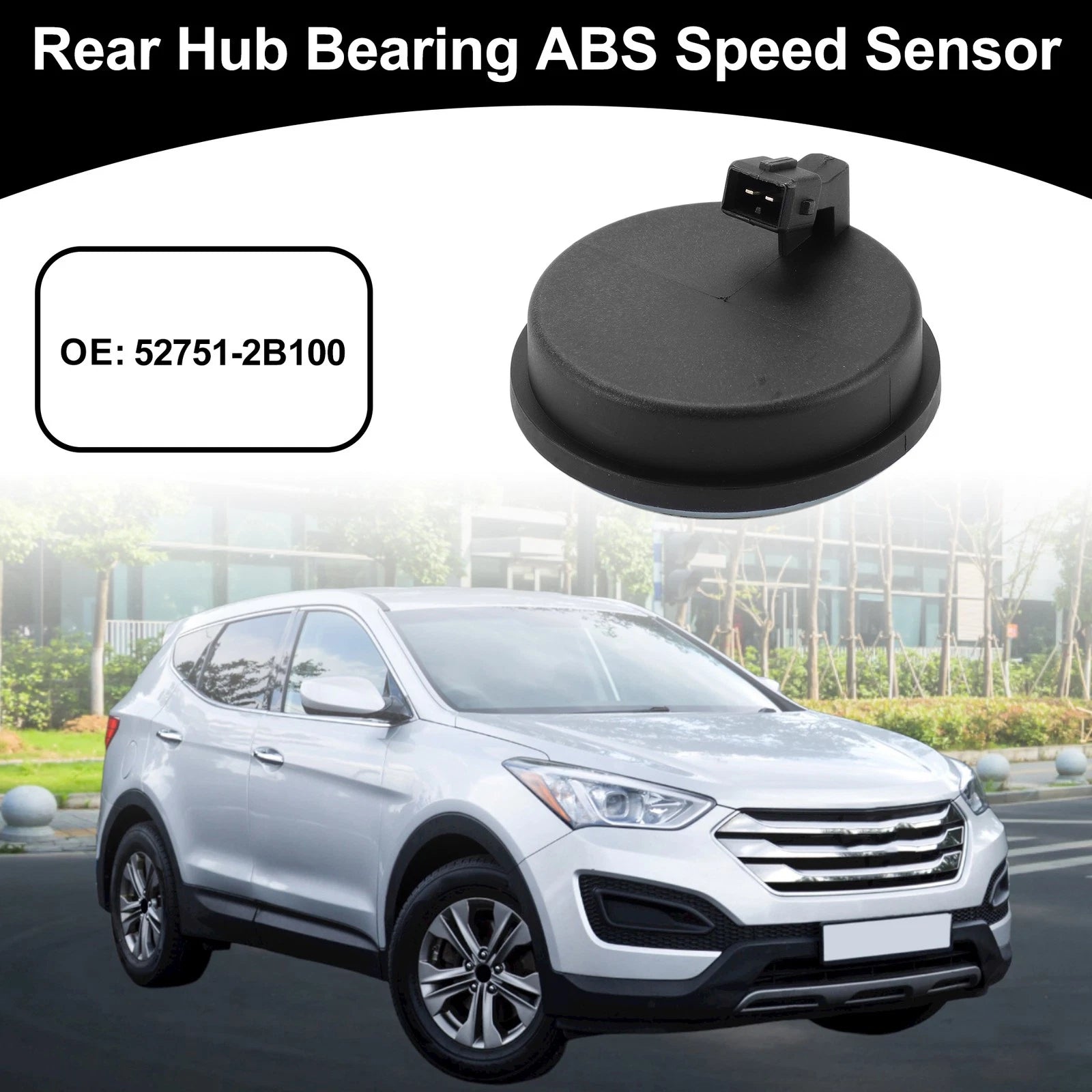 Rear Hub Bearing with ABS Speed Sensor for Hyundai Santa Fe (2013–2018)