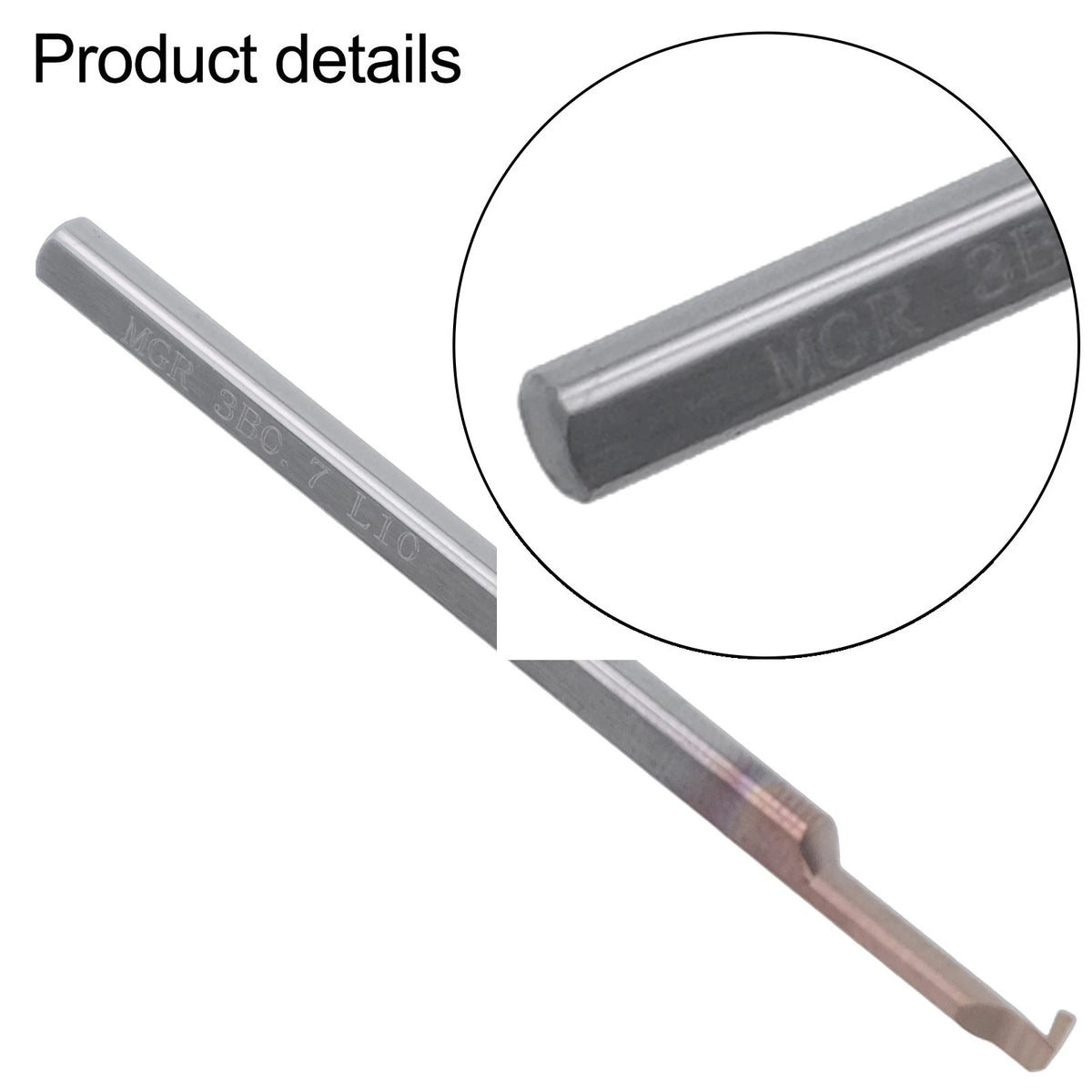 Efficient MGR Integral Internal Boring Cutter for Alloy Steel and Cast Copper