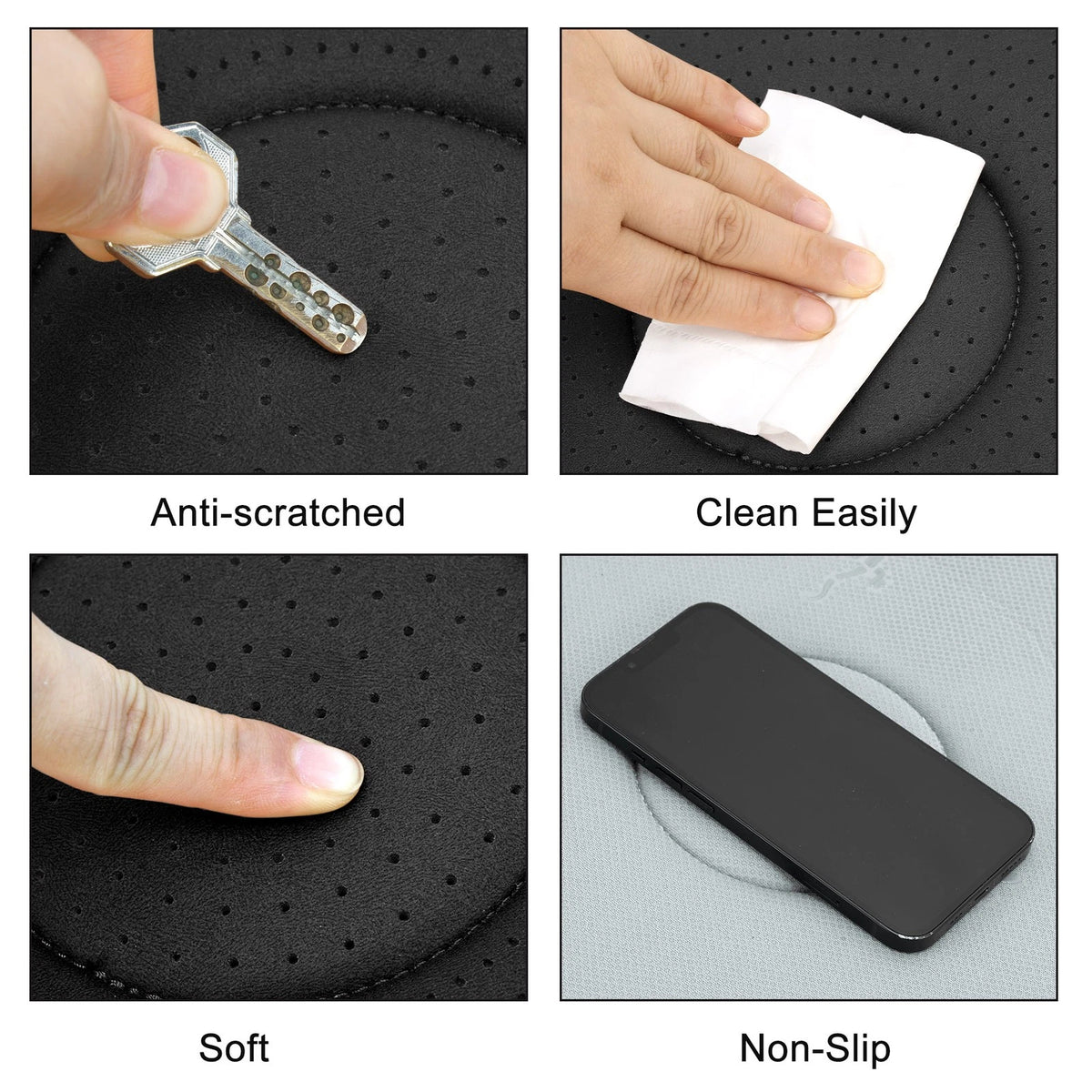 Car Bottom Seat Pad Cover for Universal Cars SUVs Trucks (1 Pc)