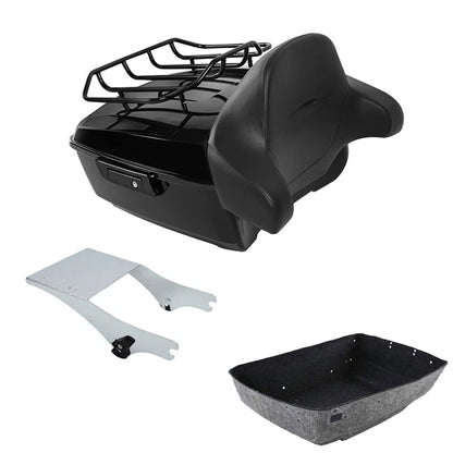 Trunk Backrest Mount Rack for Harley Touring FLHT (1997–2008)