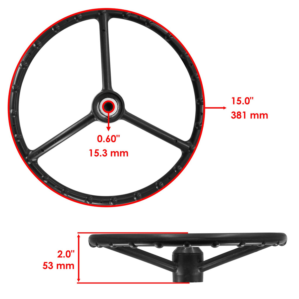 Steering Wheel Replacement for New Holland Tractor 1900 (1979–1983)