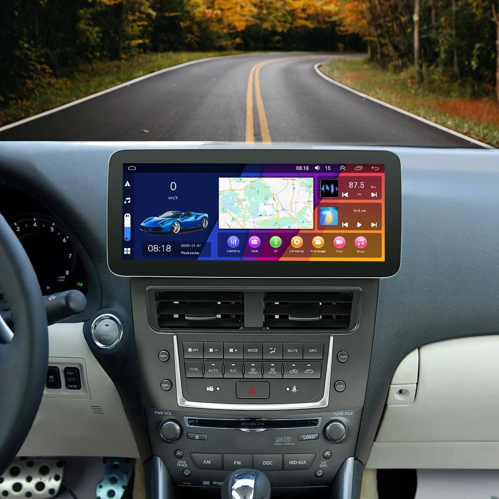 12.3" Carplay Android Head Unit for Lexus IS IS200 IS220 IS250 IS300 (2005–2012)