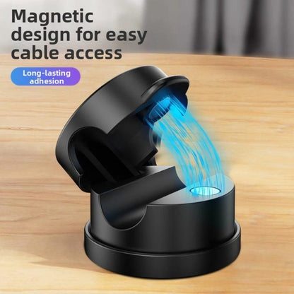 Multi Cable Silicone Organizer with Side Snap Lock for Home and Office