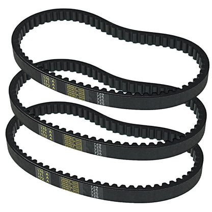 3X Torque Converter Clutch Belts for 30 Series Go Kart (018-725)