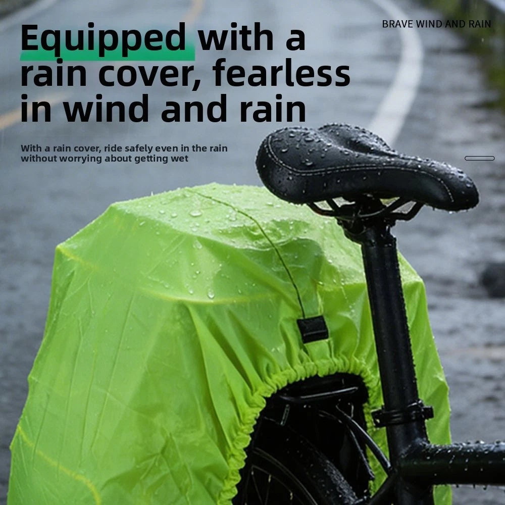 Waterproof Pannier Cover for Rear Bike Rack (Dust Wind Protection)