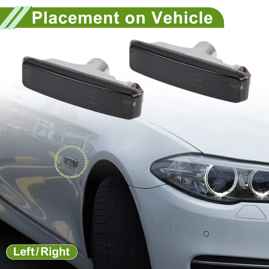 Side Marker Light Covers Replacement Set for BMW E39 (1997–2003)