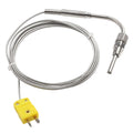 K-Type Thermocouple Exhaust Probe Sensor 2M EGT for Universal Applications
