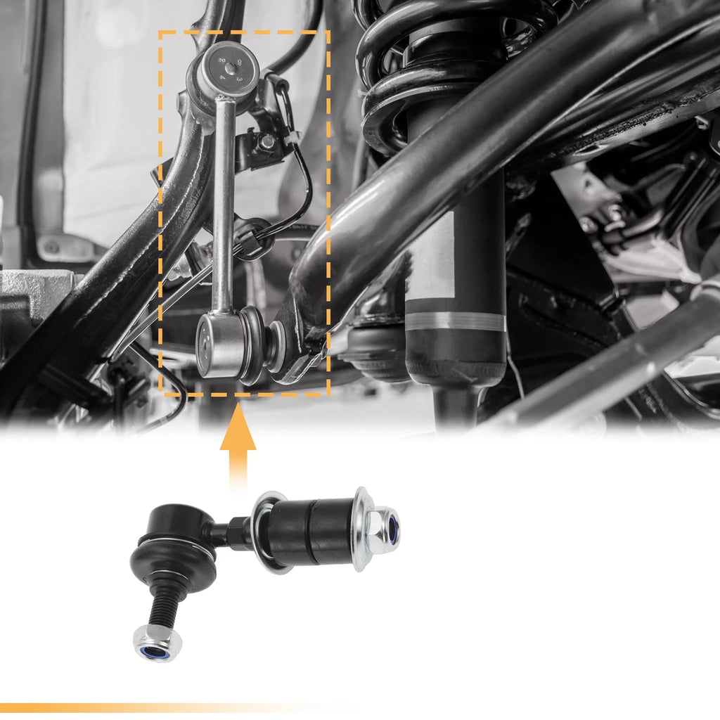 2pcs Front Stabiliser Sway Bar Link Replacement for Mitsubishi Outlander (2003–2006)