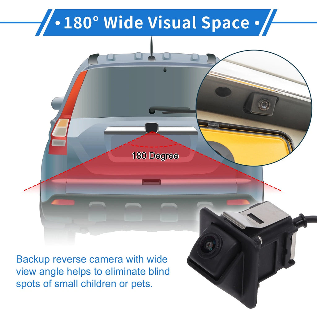 Rear View Backup Camera 120-180° Replacement for Hyundai I40 (2011–2014)
