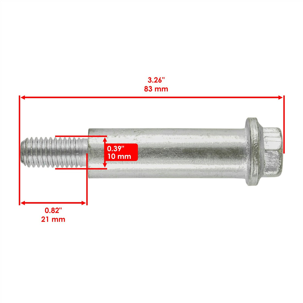 Deck Wheel Bolt Replacement for John Deere X360 X370 X500 X520 (GX21012)