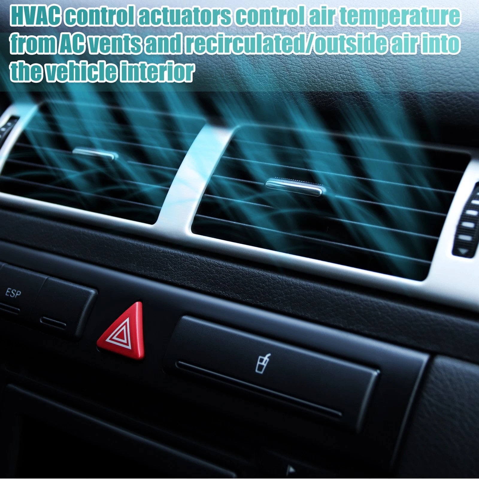 A/C Heater Blend Door Actuator Replacement for Honda Odyssey (2005–2010)