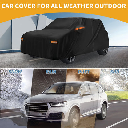Waterproof All Weather Car Cover for Mini Cooper 2DR (190T-PU)