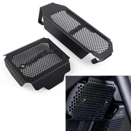 Radiator Oil Cooler Grille +Rectifier Guard Cover for Ducati Scrambler 400 800