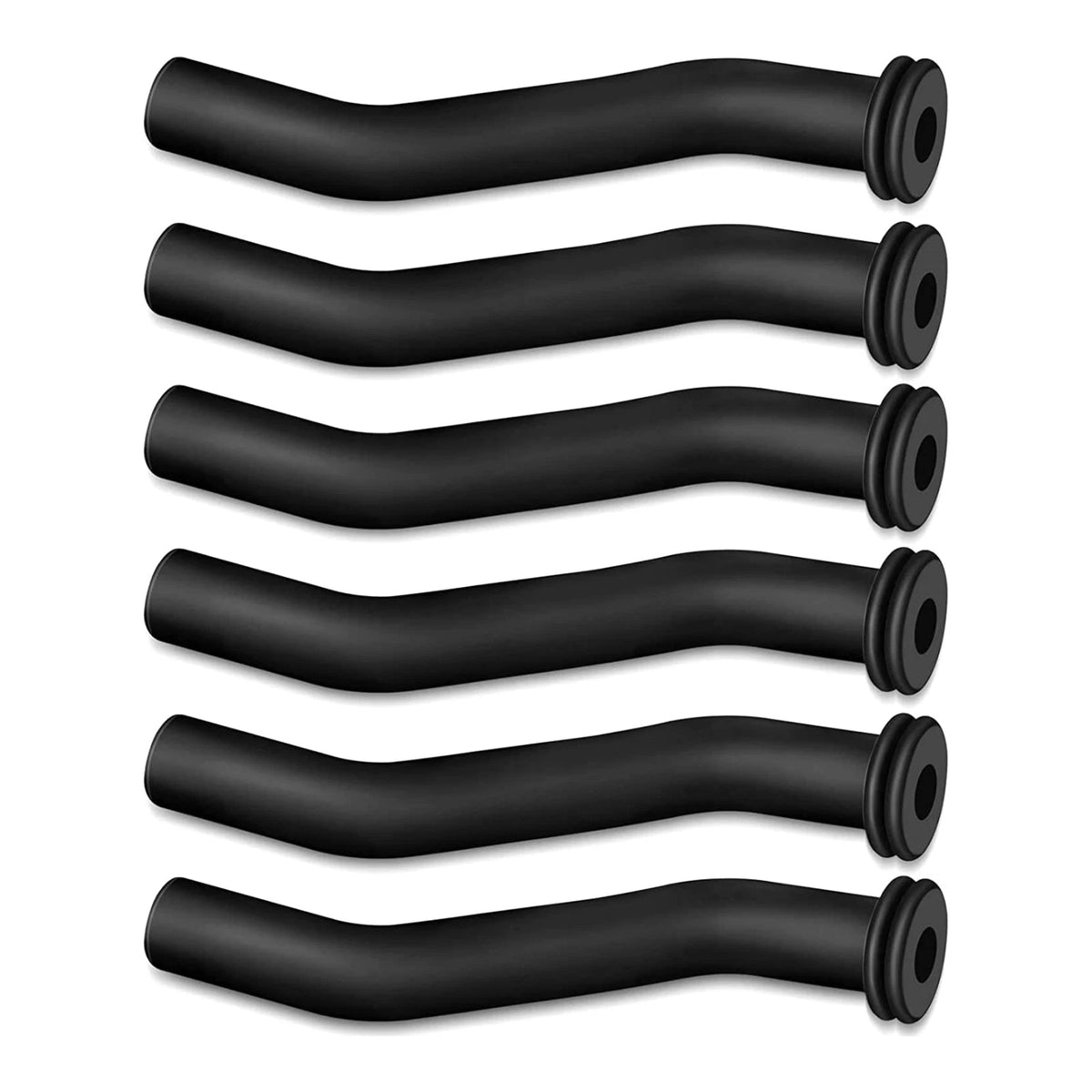 6PCS Rubber Vacuum Hose for Craftsman YT4000 (2010–2015)