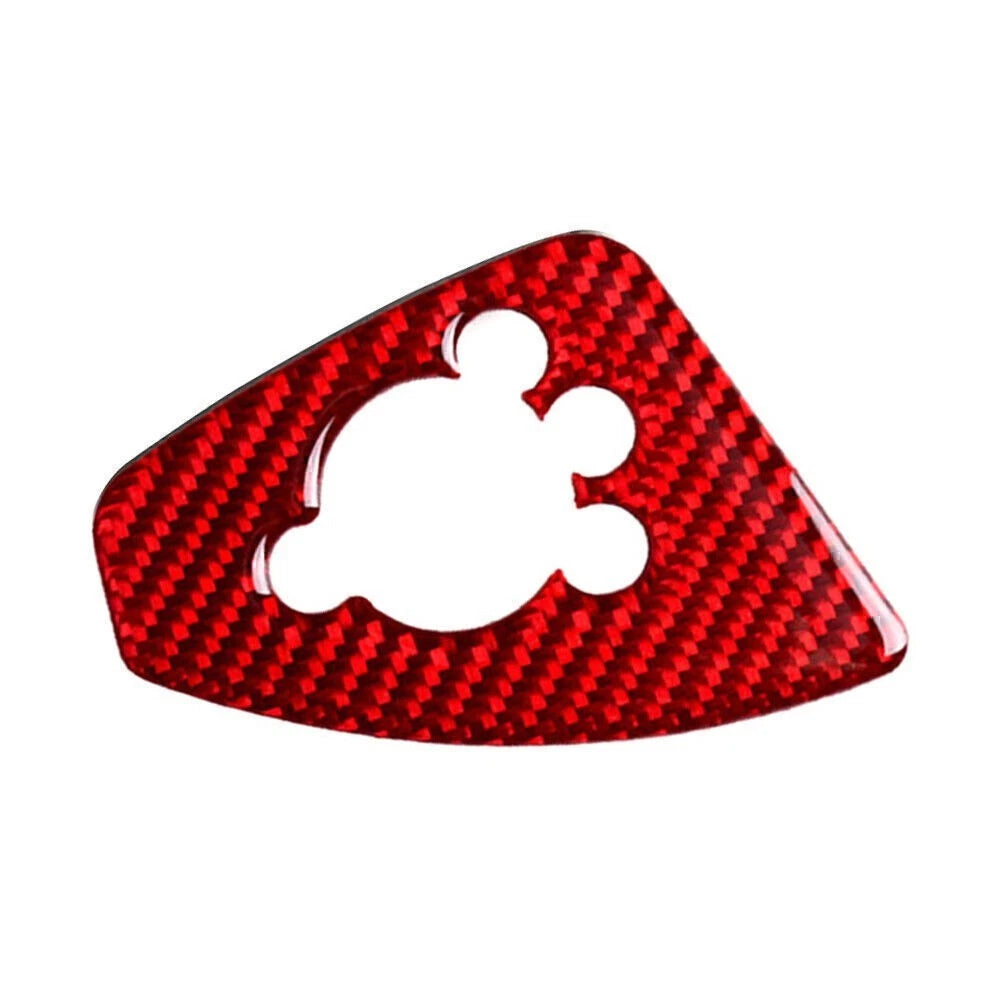 Interior Door Lock Knob Cover Trim for Audi TT TTRS (2008–2014) Red